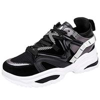 Mens Breathable Sports Shoes,Males Running Walking Casual Fashionable Student Lace up Slip-on Trainers Sneakers