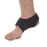 Ames Walker AW Style C90 Plantar Fasciitis Arch Support Black Medium Unisex Relieves Pain from overuse Work Sports Injury Provides Compression Shock Absorption proprioceptive