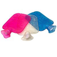 Classic Transparent Hot or Cold Water Bag Bottle, Pain Arthritis Therapy 2 Liter