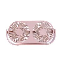 Meidexian888 Portable Fan,Mini desktop fan,Personal Portable Desk Stroller Table Fan Cooling Electric Fan (Pink)