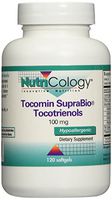 Nutricology Tocomin Suprabio Tocototrienols Soft Gels, 100 mg, 120 Count