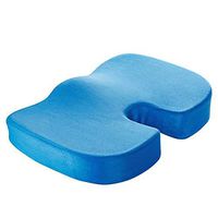 ZUEN Memory Foam Seat Cushion, Memory Foam seat Cushion with Orthopedic Design & Comfort to Help Relieve Pressure from Sciatica Coccyx Tailbone Back Pain Perfect,C