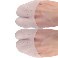 Mxinran Toe Sleeve Metatarsal Pads,2 Pcs,Gel Toe Caps with Forefoot Cushioning for Neuroma Pain Relief Inserts for Ballet Shoes, Prevent Calluses, Blisters
