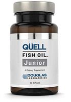 Douglas Laboratories - Quell Fish Oil Junior - 4:1 Ratio of DHA & EPA Essential Omega 3 Fatty Acids for Children’s Health and Cognitive Development - 60 Softgels