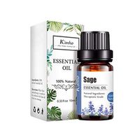 Neigei Natural Essential Oils, Beauty Aromatherapy Top 20 Essential Oils 100% Pure & Natural for Diffuser, Humidifier, Massage, Aromatherapy, Skin & Hair Care, Nice Scents Aroma Unilateral (Sage)
