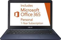 Flagship 2019 Asus Vivobook Thin and Lightweight 11.6" HD Laptop, Intel Dual-Celeron N4000 4GB DDR4 32GB eMMC 802.11AC HDMI USB-C 1-yr Office 365 Personal Win 10 in S Mode - Extra 256G SD Storage