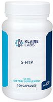 Klaire Labs 5-HTP 50 Milligrams - Hypoallergenic Mood Support from L-5-hydroxytryptophan (100 Capsules)