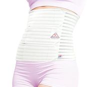 ITA-MED Women’s Breathable Elastic Postsurgical Recovery Abdominal and Back Support Wrap/Binder AB-412(W): Small White (I AB-412(W) S W)