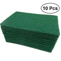 UPKOCH 10PCS Microfiber Scouring Pad Dish Towel Dishwashing Cloth Skin-friendly Dishrag for Pot Bowl Dish Pan