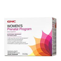 GNC Women's Prenatal Program, 30 Packs, Supports Healthy Development for Your Baby