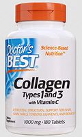 Doctors Best, Collagen Types 1 and 3, 180 Tablets