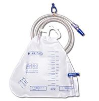 BAG, DRAINAGE, UROLOGY, 2000ML, ANTI REFLUX (80 Case)