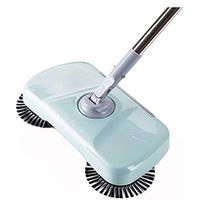 SCDTB Lazy Broom Household Hand Push Mute Sweeping Machine Integrated with Mopping Mopping Mop Household Lazy Broom