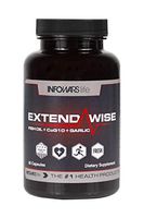 Infowars Life - ExtendaWise (60 Softgel) - Fish Oil, CoQ10, Garlic Formula