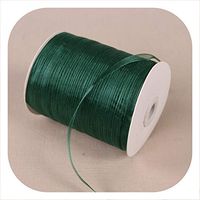 10Meters/Lot 6mm Chiffon Organza Ribbons for Wedding Birthday Party Gift Wrapping Christmas Halloween Festive Decoration Ribbons,BK11 Dark Green