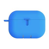 Jonerytimefor AirPods Pro 2019 Wireless Charging Box Silicone Scratch Protection Holster (Blue)
