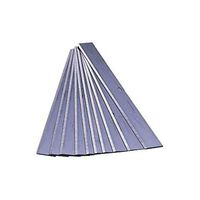 Unger Medium Duty Floor Scraper Replacement Blades - 6-Inch, 6", 10 Per Pack, 1 Pack