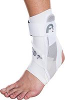 Aircast A60 Ankle Support Brace, Left Foot, White, Small (Shoe Size: Men's 4-7 / Women's 5-8.5)