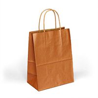 Copper Handle Paper Bags | Quantity: 25 | Width: 16"