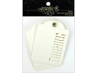 Graphic 45 Thanks—ATC Ivory Tags