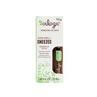 Oilogic Itchy Eyes & Sneezes Essential oil blend Allergy Symptom Relief for toddlers and kids. Seasonal Respiratory and Sinus Remedy. Roll-On 45OZ