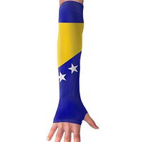 Fansa Bosnia Flag Cooling Arm Compression Long Sleeve Sun Guard Outdoor Protection