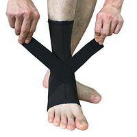 2 PCS Protect Ankle Arch Support Sports Protective Gear Black XL