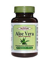 Aloe Vera Vegicapsules (500mg - 60 vegicaps)