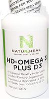 HD-Omega 3 Plus D3 (120 Softgels)