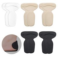 Heel Cushion Inserts/Heel Grips/Shoe Pads for Women Flat or High Heel to Prevent Heel Slipping, Improve Shoes Too Big, Rubbing, Blisters, Foot Pain(5 Pairs & Multiple Colors)-Lycra