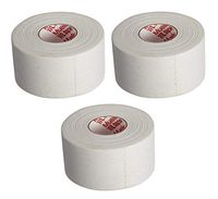 Mueller MTape Athletic Trainers' Tape for All Sports - (3) Roll Pack (White)
