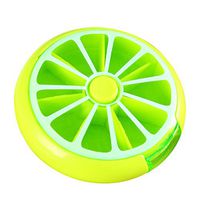 Mochiglory 7 Days Weekly Fruit Drug Box Portable Medicine Travel Storage Box Pill Case Holder Organizer