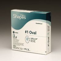 Ferris Manufacturing Corp PolyMem Shapes - #8 Oval Sliver, 6.5" x 8.2" - Model 1886 - Box of 10