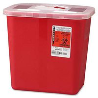 CVDSRRO100970 - Covidien Sharps 2 Gallon Container with Rotor Lid