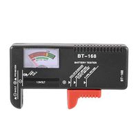 YXQ BT168 Battery Checker Tester Universal for AA AAA C D 9V 1.5V Button Cell Batteries