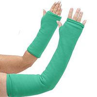 CastCoverz! Designer Arm Cast Cover - Festive Green - Medium Short: 11" Length X 9" Circumference - Removable and Washable - Made in USA