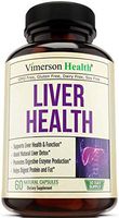 Liver Health Detox Support Supplement. Natural Herbal Blend with Artichoke Extract, Milk Thistle, Turmeric, Ginger, Beet Root, Alfalfa, Zinc, Choline, Grape and Celery Seed. 60 Capsules