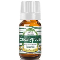 Pure Gold Eucalyptus Essential Oil, 100% Natural & Undiluted, 10ml