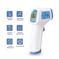 Ear Thermometer, Forehead Infrared Thermometer, Non-Contact Thermometer for Fever with LCD Display,Thermometer for Kid and Adult
