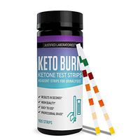 Keto Test Strips Testing Ketosis Levels on Low Carb Ketogenic Diet 100 Urinalysis Tester Strips Accurate Meter Measurement of Urine Ketones Test 1 Bottle