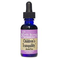 Birth Song Botanicals Natural Children's Tranquility Liquid with Chamomile. Gluten Free, Vegan - 1 oz.