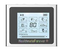 8 Modes Best Muscle Stimulator tens EMS nmes Unit Machines Electric Electronic Pulse Massagers for Lower Back Sciatica Hip Pain HealthmateForever NTS8 (Silver)