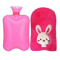 Warm Cute Hot-Water Bottle Water Bag Water Injection Handwarmer Pocket Cozy Comfort,#B