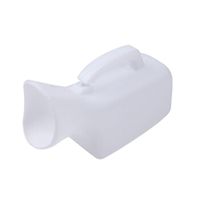 LSY@ Urinal Pot, Men Portable Urinal Old Man Bed Urine Thicken Leak Proof Chamber Pot Car Household Urinal Camping Go Out to Urinal Hospital Urine Collector White Female (Size : Women)