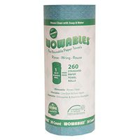LOLA Wowables Reusable & Biodegradable Paper Towel - Teal | 30 Sheets of Reusable and Washable Paper Towels | Replaces up to 13,260 Disposable Paper Towel Sheets | Dishwasher and Machine Washable