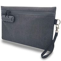 Octopuff Discreet Smell Proof Bag - Premium Small Smell Proof Bags for Herbs and Accessories - Water Resistant Odor Proof Hand Pouch with Detachable Strap and Plastic System Lock