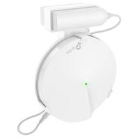 Wall Mount Holder for TP-Link Deco M9 Plus Whole Home Mesh WiFi System,Sturdy Wall Mount Outlet Bracket Ceiling for TP-Link Home WiFi Router Cord Management Without Screws Easy to Install (1 Pack)