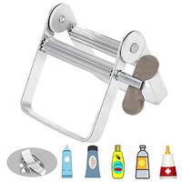 Toothpaste Tubes Press Slider Quetsch, Aluminum Rolling Tube Toothpaste Squeezer Cream Tube Squeezer Seat Holder Stand