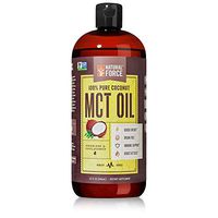 Best Value Premium MCT Oil 32 Ounce, 100% Pure Made from Non-GMO Verified Coconuts - *Best MCT Oil for Weight Loss and Brain Health* BPA Free Bottle | Certified Keto, Paleo, and Vegan by Natural Force