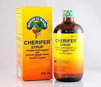 CHERIFER Syrup with Chlorella Growth Factor, Taurine & Lysine 240ml